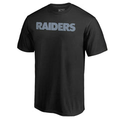 Las Vegas Raiders Wordmark T-Shirt - Black - NFL