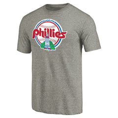 Philadelphia Phillies Cooperstown Collection Forbes Tri-Blend T-Shirt Sale