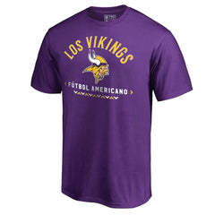 Minnesota Vikings Futbol Americano T-Shirt - Purple - NFL