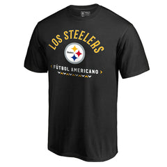 Pittsburgh Steelers Futbol Americano T-Shirt - Black - NFL