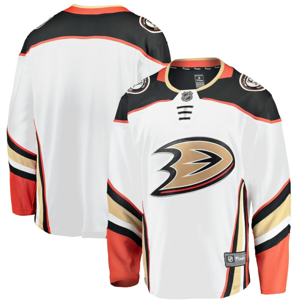 Anaheim Ducks Fanatics Breakaway Away Jersey - White | Fanatics discount