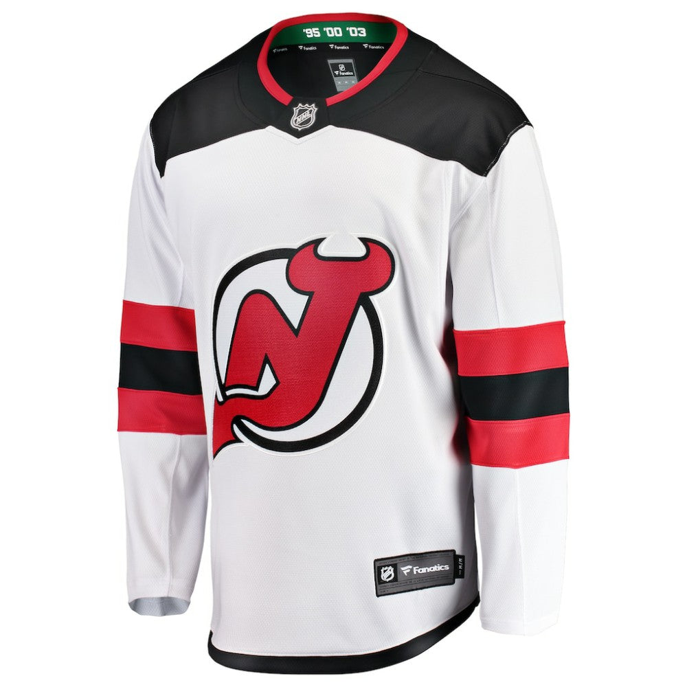 New Jersey Devils Fanatics Breakaway Away Jersey - White | Fanatics sale