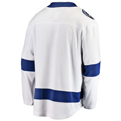 Tampa Bay Lightning Fanatics Breakaway Away Jersey - White | Fanatics on sale