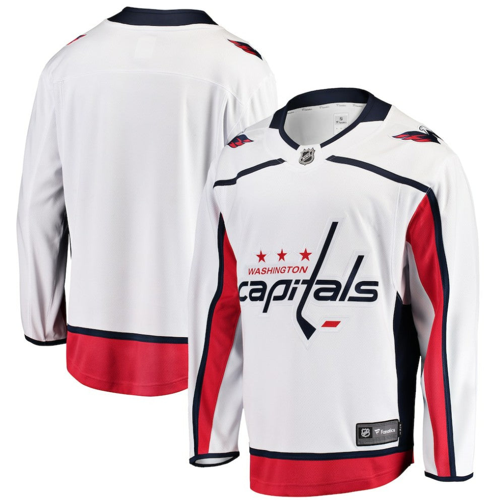 Washington Capitals Fanatics Breakaway Away Jersey - White | Fanatics online