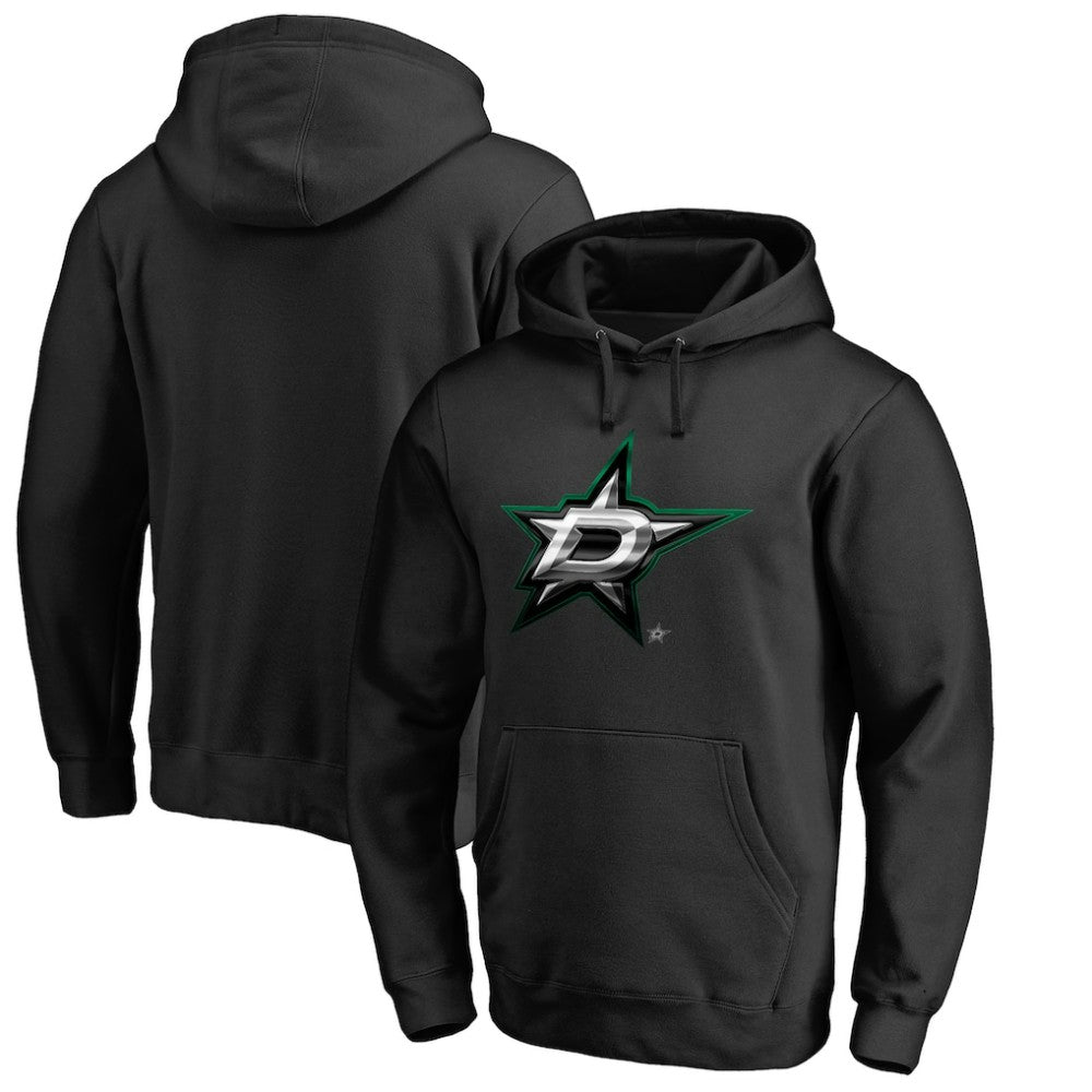 Dallas Stars Midnight Mascot Pullover Hoodie - Black | NHL discount