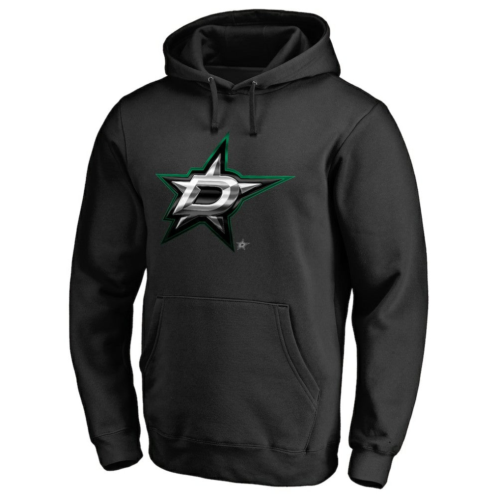 Dallas Stars Midnight Mascot Pullover Hoodie - Black | NHL discount