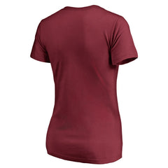 Arizona Cardinals Women's Victory Script V-Neck T-Shirt - Cardinal - NFL