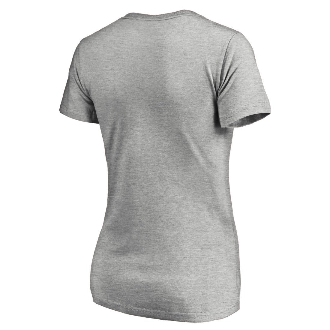 Seattle Seahawks Women's Victory Script V-Neck T-Shirt - Heather Gray - NFL