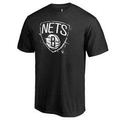 Brooklyn Nets Splatter Logo T-Shirt Black