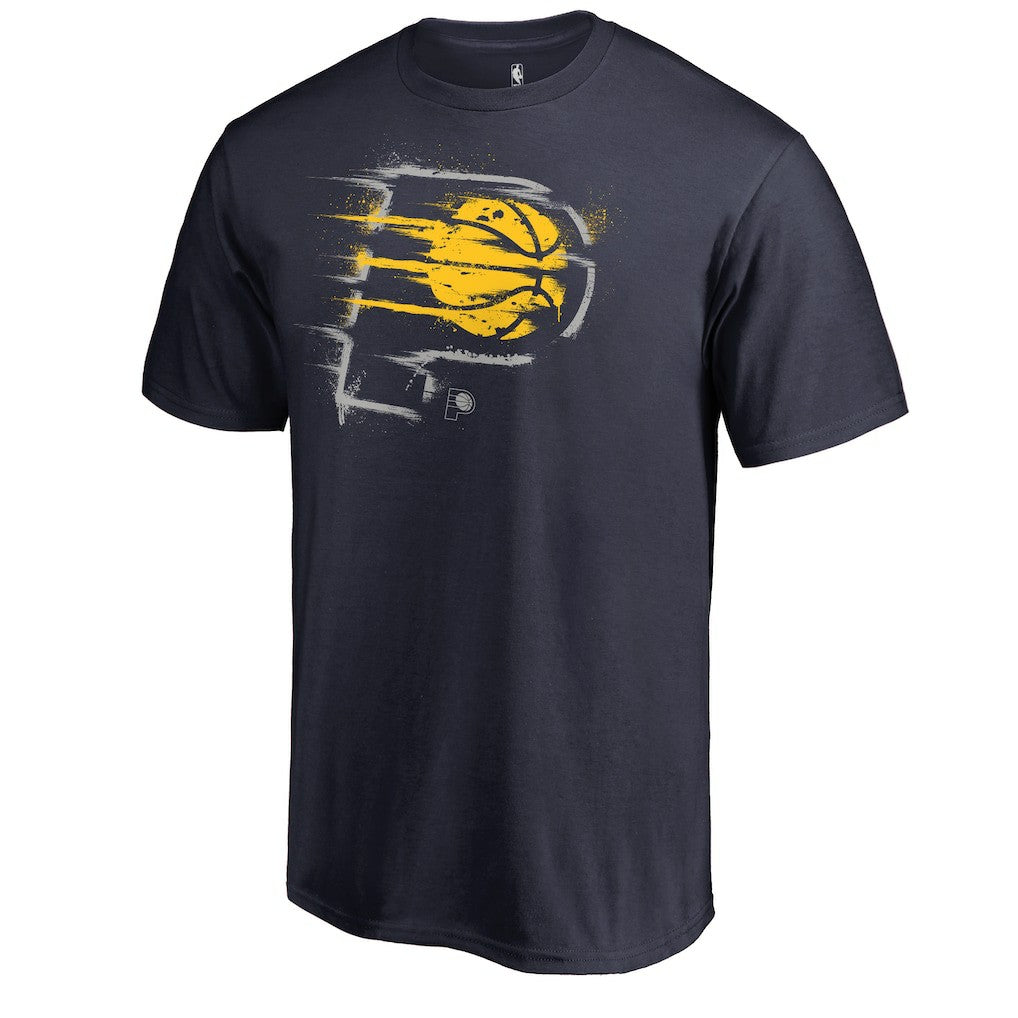 Indiana Pacers Splatter Logo T-Shirt Navy