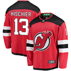 Nico Hischier New Jersey Devils Fanatics Youth Home Breakaway Player Jersey - Red | Fanatics online