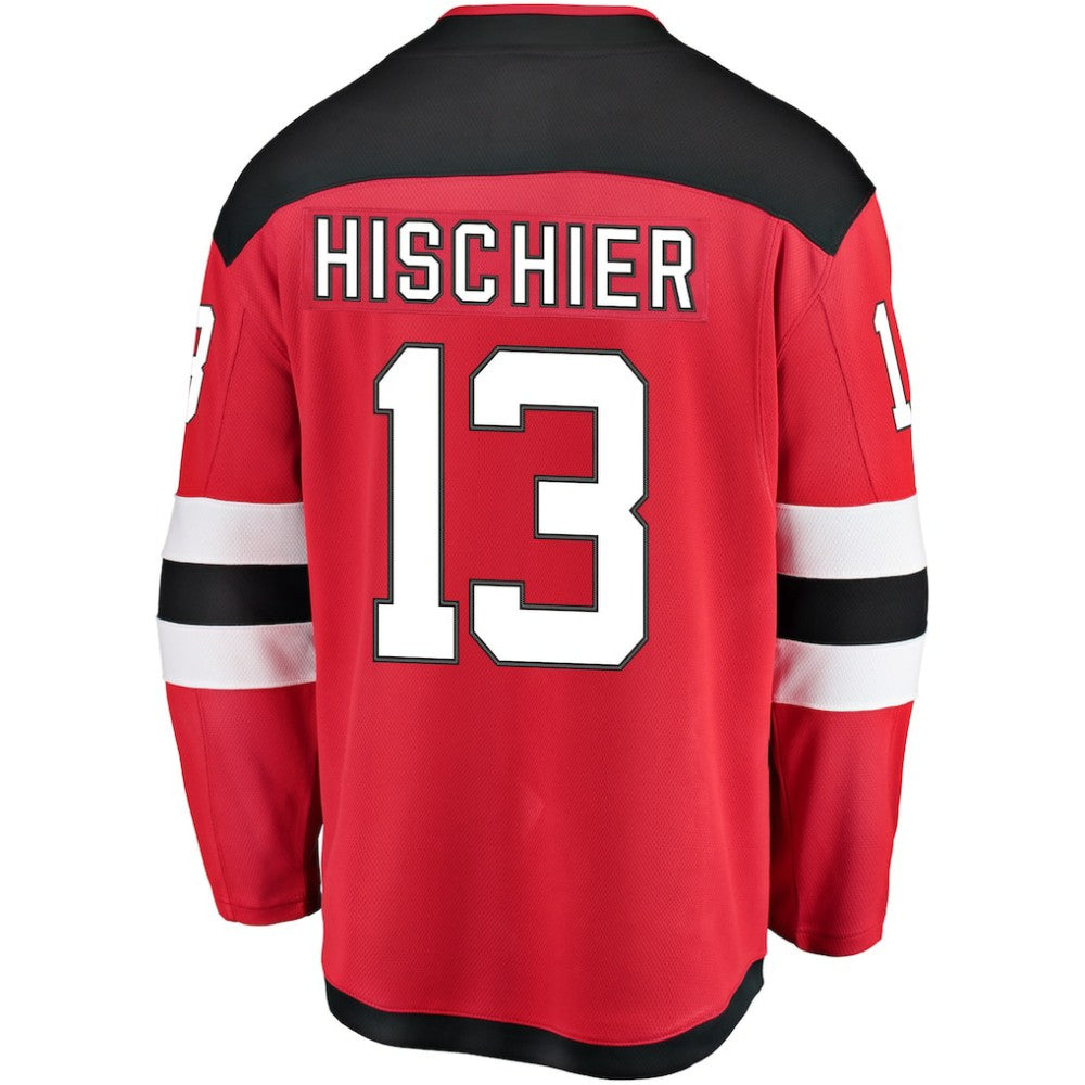 Nico Hischier New Jersey Devils Fanatics Youth Home Breakaway Player Jersey - Red | Fanatics online