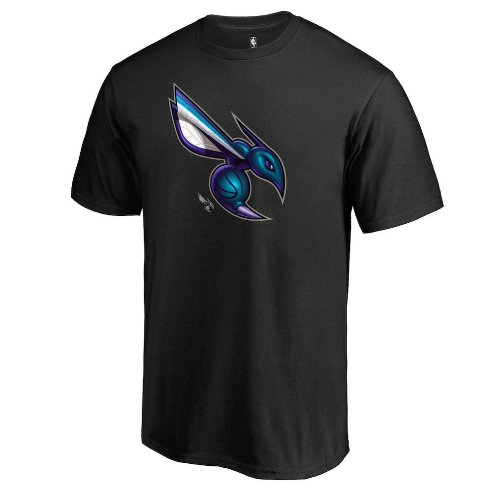 Charlotte Hornets Midnight Mascot T-Shirt Black