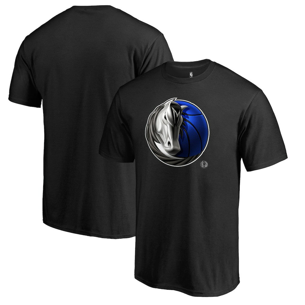 Dallas Mavericks Midnight Mascot T-Shirt Black