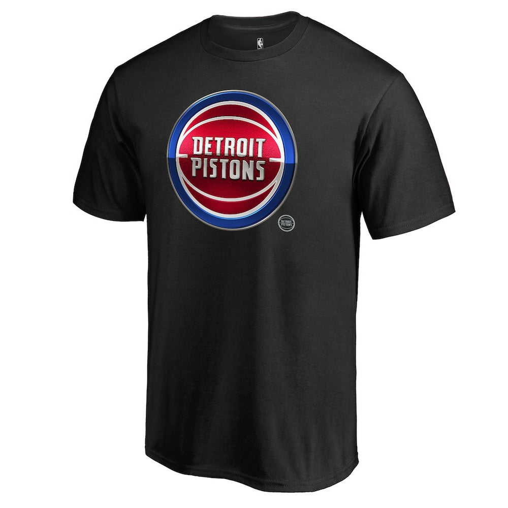 Detroit Pistons Midnight Mascot T-Shirt Black