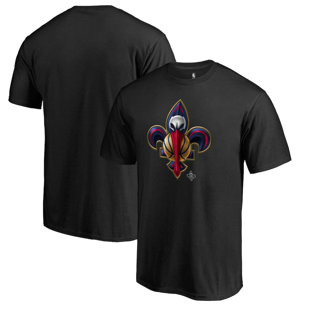 Fanatics New Orleans Pelicans Midnight Mascot 2 T-Shirt Black