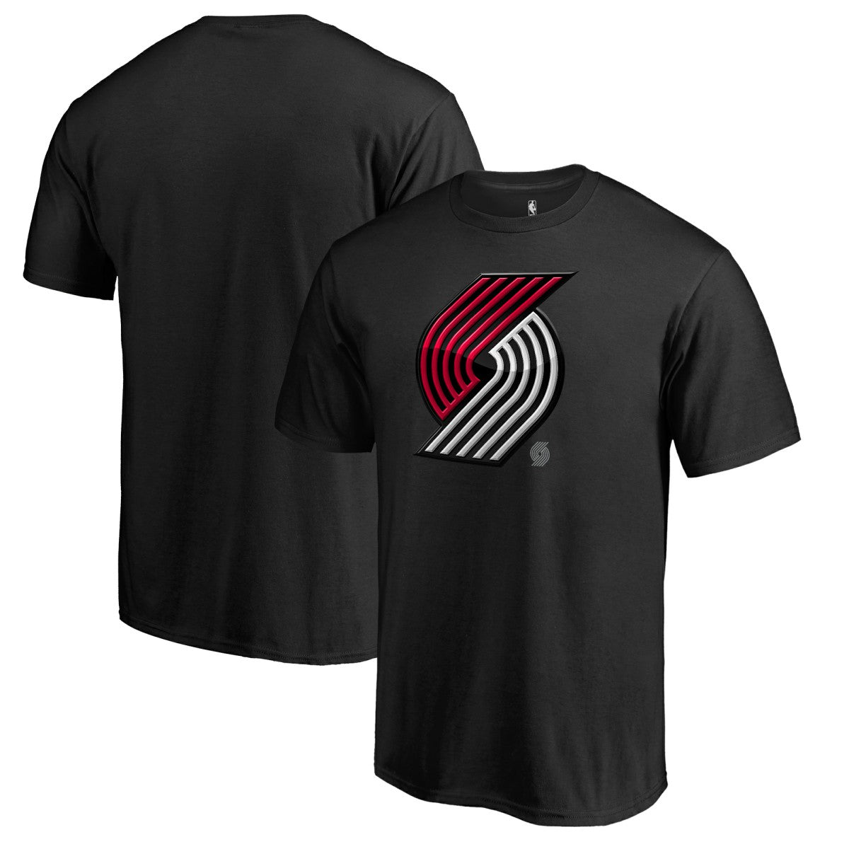 Portland Trail Blazers Midnight Mascot T-Shirt Black