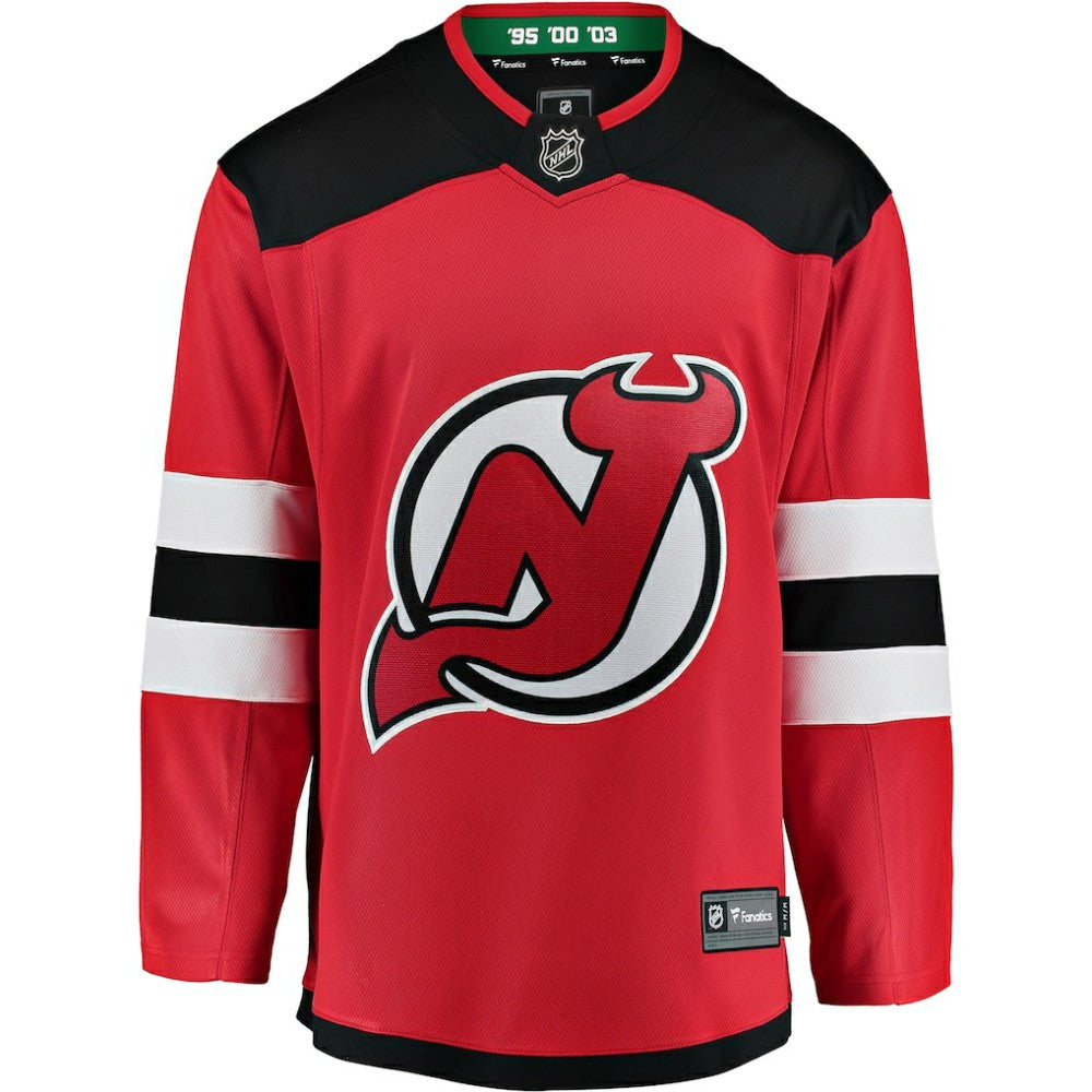 New Jersey Devils Fanatics Youth Breakaway Home Jersey - Red | Fanatics discount