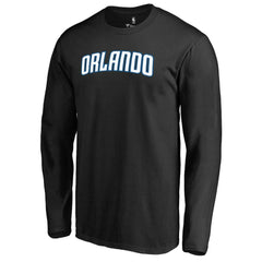 Orlando Magic Alternate Logo Long Sleeve T-Shirt Black