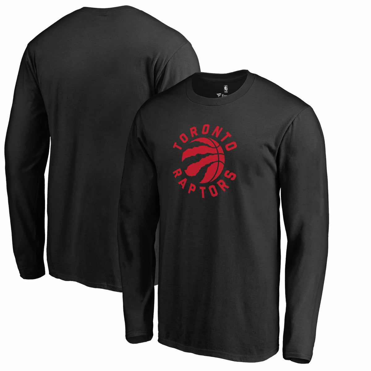 Toronto Raptors Alternate Logo Long Sleeve T-Shirt Black