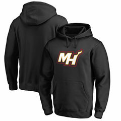 Miami Heat Alternate Logo Pullover Hoodie Black