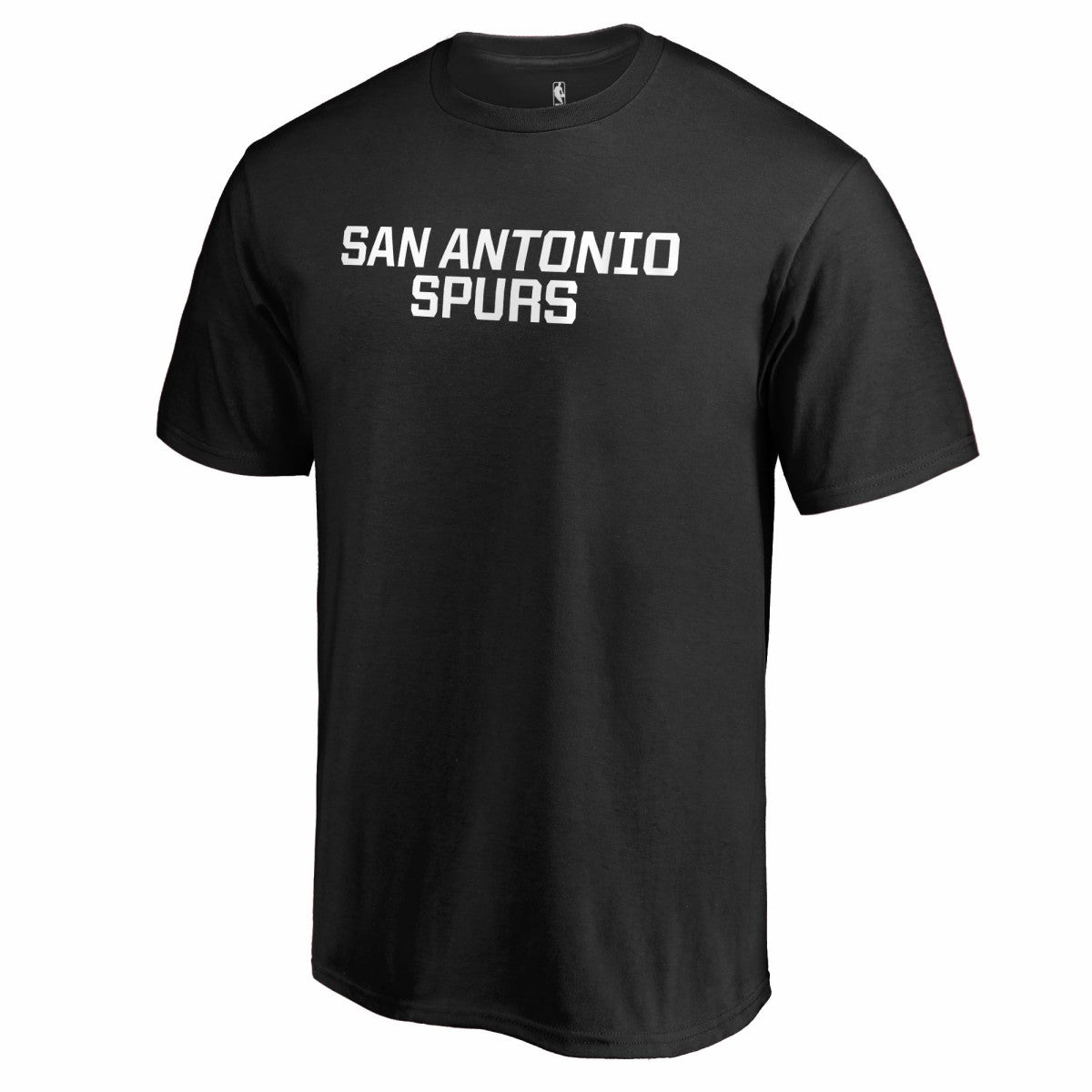 San Antonio Spurs Primary Wordmark T-Shirt Black