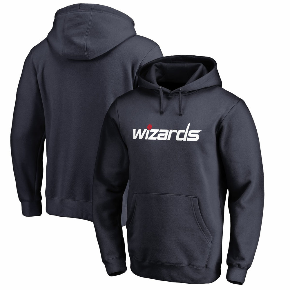 Washington Wizards Wordmark Pullover Hoodie Navy