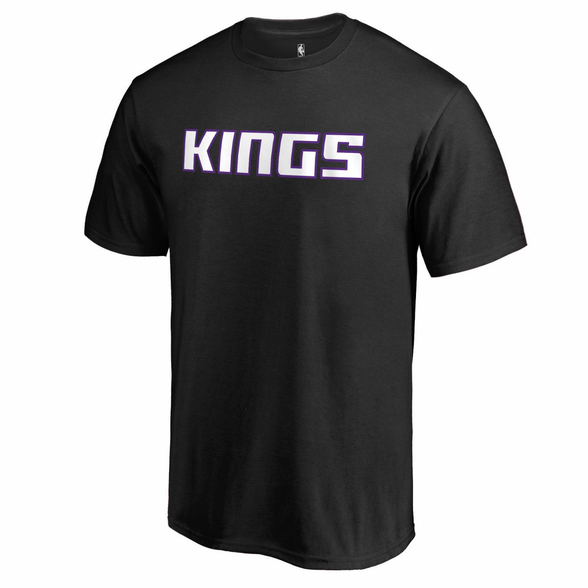 Sacramento Kings Primary Wordmark T-Shirt Black