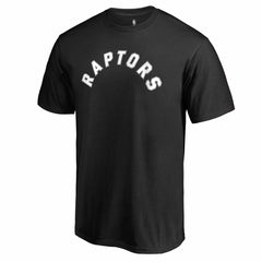Toronto Raptors Primary Wordmark T-Shirt Black