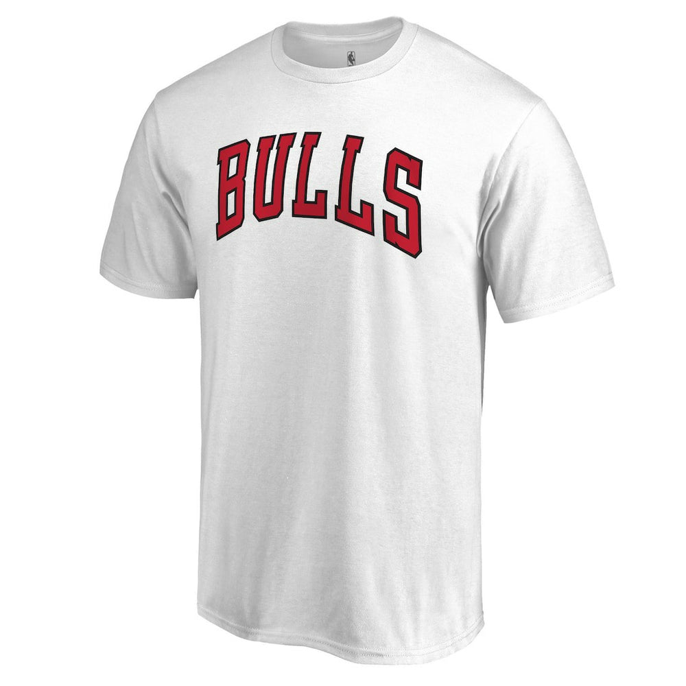 Chicago Bulls Primary Wordmark T-Shirt White