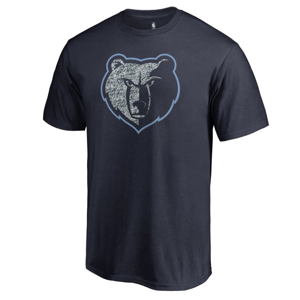Memphis Grizzlies Static Logo T-Shirt Navy
