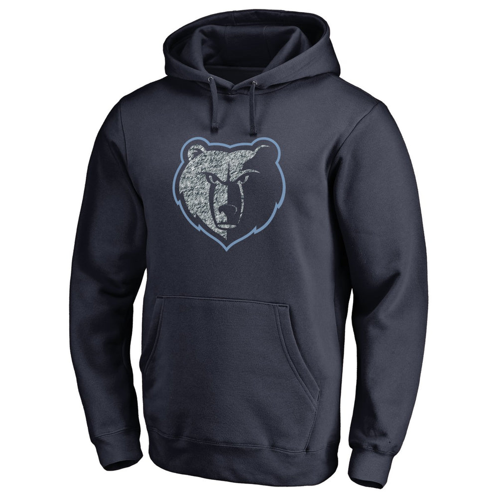 Memphis Grizzlies Static Logo Pullover Hoodie Navy