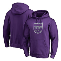 Sacramento Kings Static Logo Pullover Hoodie Purple