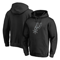 San Antonio Spurs Static Logo Pullover Hoodie Black