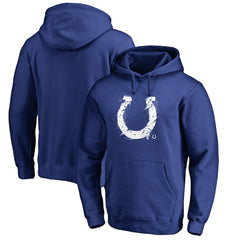Indianapolis Colts Splatter Logo Pullover Hoodie - Royal - NFL
