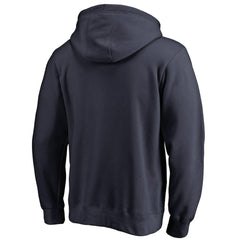 New England Patriots Splatter Logo Pullover Hoodie - Navy - NFL