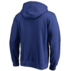 New York Giants Splatter Logo Pullover Hoodie - Royal - NFL