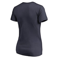 Buffalo Sabres Women's Splatter Logo V-Neck T-Shirt - Navy | NHL online