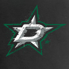 Dallas Stars Women's Splatter Logo V-Neck T-Shirt - Black | NHL near me