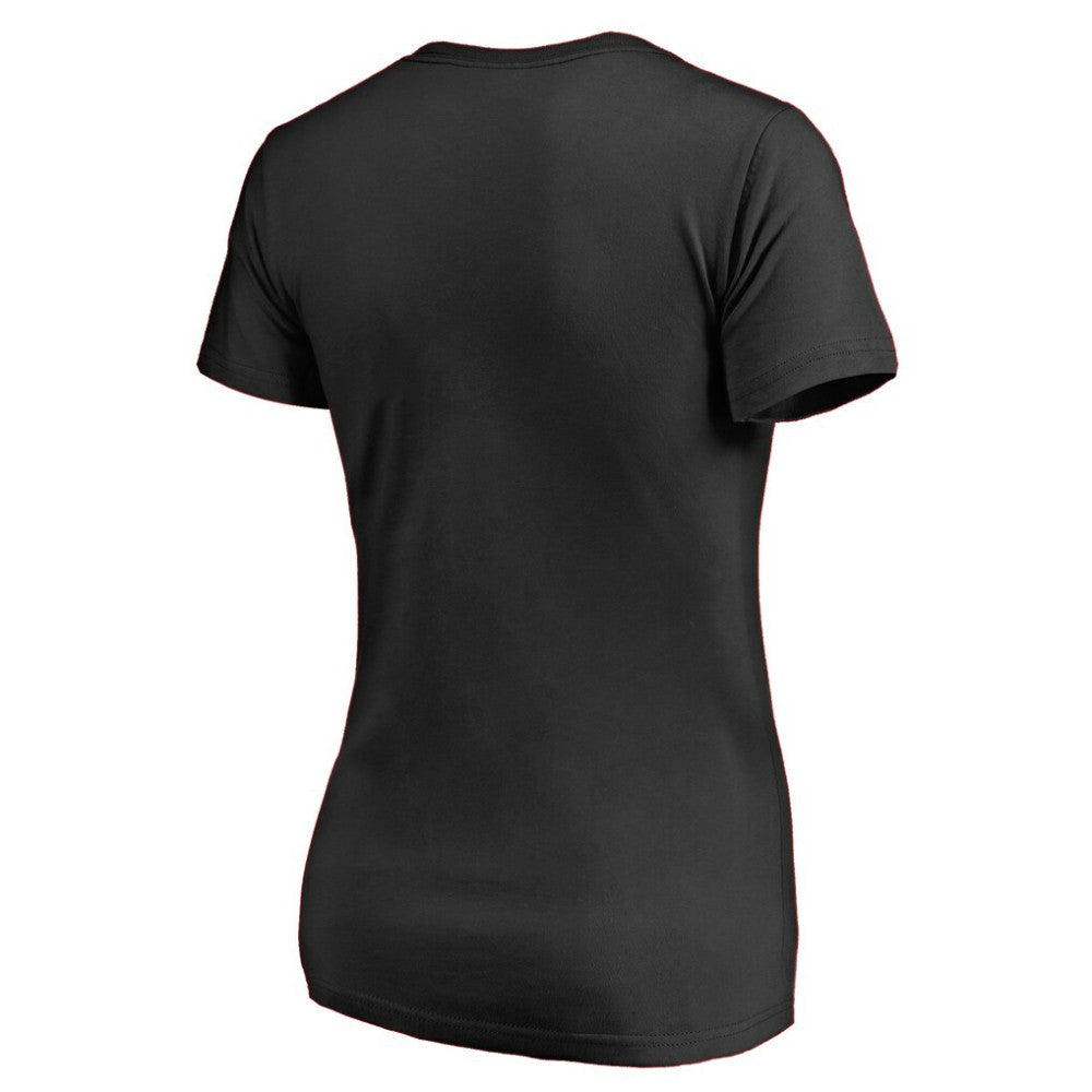 Philadelphia Flyers Women's Splatter Logo V-Neck T-Shirt - Black | NHL on sale
