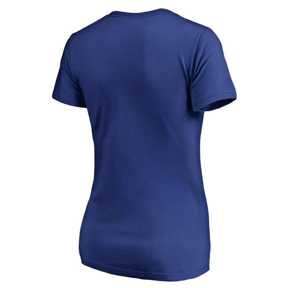 Toronto Maple Leafs Women's Splatter Logo V-Neck T-Shirt - Royal | NHL sale