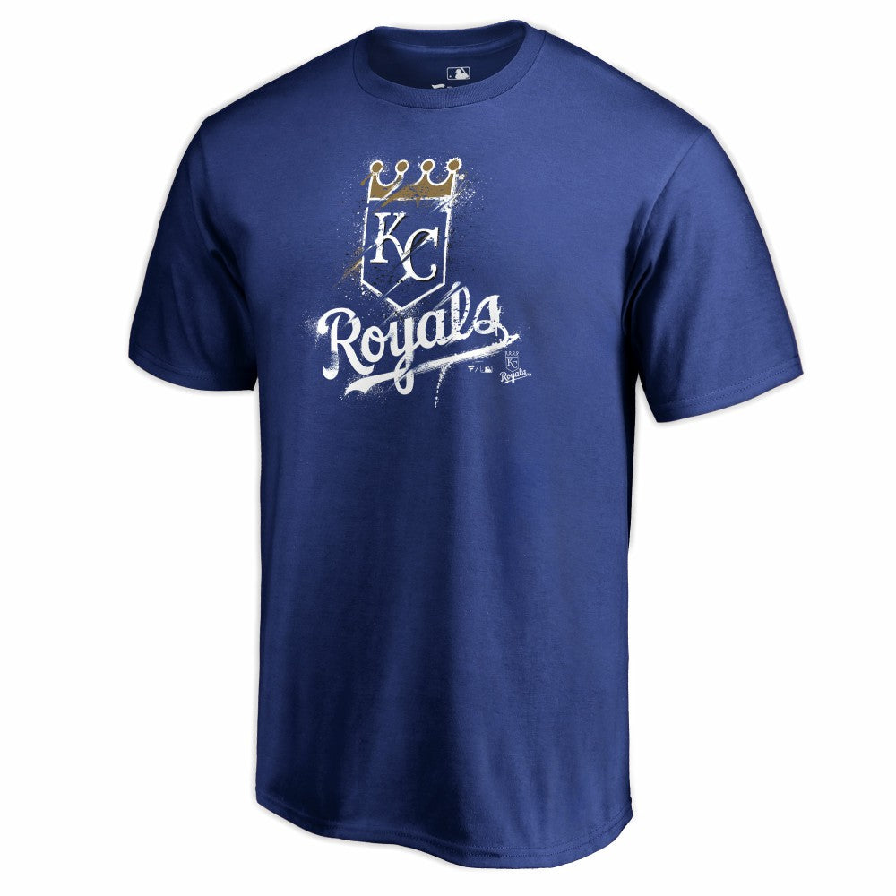 Kansas City Royals Splatter Logo T-Shirt Online