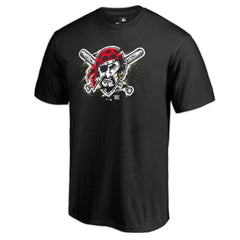 Pittsburgh Pirates Splatter Logo T-Shirt for sale