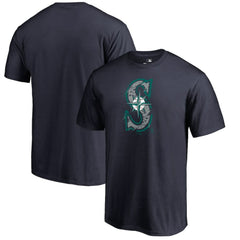 Seattle Mariners Splatter Logo T-Shirt Near Me