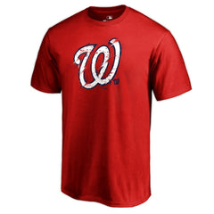 Washington Nationals Splatter Logo T-Shirt Sale