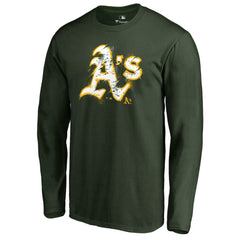 Athletics Splatter Logo Long Sleeve T-Shirt Outlet