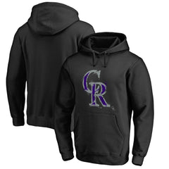 Colorado Rockies Splatter Logo Pullover Hoodie for sale