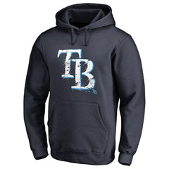 Tampa Bay Rays Splatter Logo Pullover Hoodie Sale
