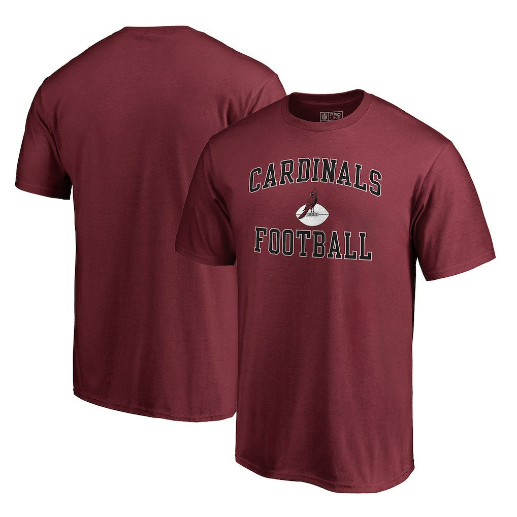 Arizona Cardinals Vintage Collection Victory Arch T-Shirt - Cardinal - NFL