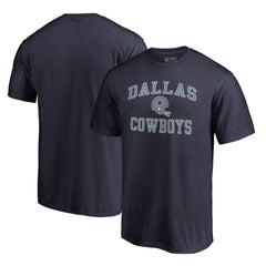 Dallas Cowboys Vintage Collection Victory Arch T-Shirt - Navy - NFL